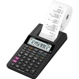 Casio Calculadora Impresora HR-8RCE Pantalla LC 12 Dígitos AC/DC Pilas Papel 58mm Negro Precio: 27.50000033. SKU: S8403554