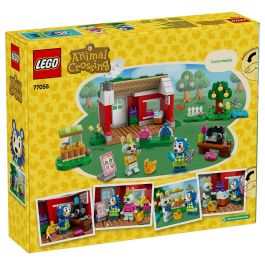 LEGO Animal Crossing Tienda Ropa Hermanas Manitas 77055 Set de Construcción para Niños y Niñas +6 Años con Minifiguras de Pili y Ariel