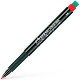 Rotulador permanente Faber-Castell Multimark 1513 F Rojo (10 Unidades) Rotulador permanente Faber-Castell Multimark 1513 F Rojo (10 Unidades)