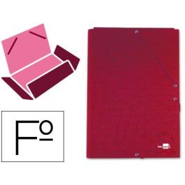 Carpeta Liderpapel Gomas Folio 3 Solapas Carton Forrado Roja Precio: 9.0749998427. SKU: B1B8FC5PTD