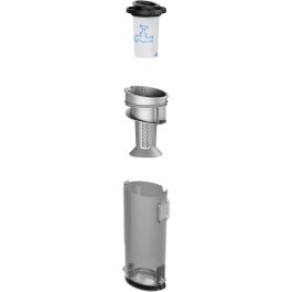 Rowenta RH1128WO Aspirador escoba X-Nano, inalámbrico, ligero, dunkelgrau/violett