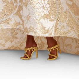 Barbie JBH96 Muñeca Feliz Navidad Morena