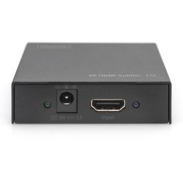 Digitus Splitter HDMI 1x2 4K para hasta 2 monitores negro