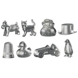 Monopoly clásico, juego de mesa, con caja de almacenamiento y peones grandes, de 2 a 6 jugadores, versión FR, a partir de 8 años, Monopoly clásico, juego de mesa, con caja de almacenamiento y peones grandes, de 2 a 6 jugadores, versión FR, a partir de 8 años,