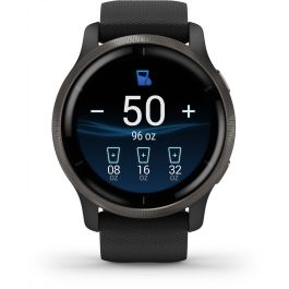 Garmin Venu 2 Smartwatch GPS 45mm, Reloj Inteligente Fitness con Música, Pagos y Monitor de Salud, Color Negro