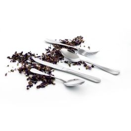 Amefa Set 12 Cucharas de Café Baguette de Acero Inoxidable 14,4 cm Grosor 2,5 mm Acabado Brillo Apto Lavavajillas Duraderas