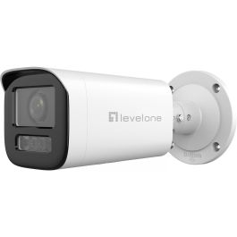 LevelOne FCS-5222 11W PoE Cámara IP Bala Exterior 2MP H.265 IR Visión Nocturna 60m WDR IP67