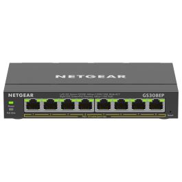 NETGEAR GS308EP Switch PoE+ Gestionado Gigabit Ethernet 8 Puertos