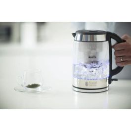 RUSSELL HOBBS 20760-57 - Hervidor de vidrio Clarity con filtración BRITA - 1 L - 2200 W