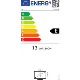 Monitor Elo Touch Systems E719160 17" 50-60 Hz