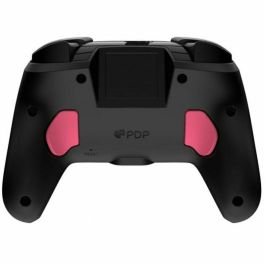 PDP 708056072674 Mando Inalámbrico Glow Grand Prix Peach para Nintendo Switch y Switch OLED Negro y Rosa