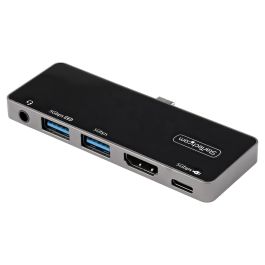Startechcom Estación de Conexión USB Tipo C Gris con HDMI, USB-C PD 100W y USB-A, Soporte 4K Ultra HD 60Hz Precio: 44.5000006. SKU: S7737989