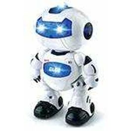 Glob Robot Radio Control interactivo con luces, sonidos y movimientos, habla en inglés 24x17 cm, Plástico, 4+ años