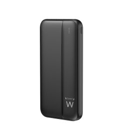 Ewent EW1161 Powerbank Slim 10000mAh Carga Rápida PD QC 22.5W Ultra Delgado Portátil