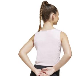 Camiseta de Tirantes Infantil Adidas Jg Lin Tk 160 Rosa