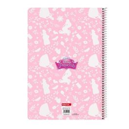 Safta Libreta Folio 80 Hojas Tapas Duras Princesas Disney Magical 21,5x31x1 cm Poliéster PVC Edad 3+