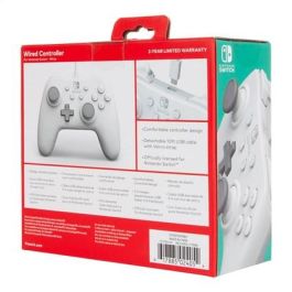 Mando Con Cable Nintendo Switch Blanco POWER A 1517033-01