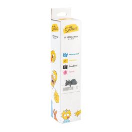 ERIK Alfombrilla Gaming Los Simpsons 80x35cm Superficie Textil Impermeable Bordes Reforzados Base Goma Antideslizante