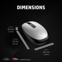 HP 240 Pike Silver Bluetooth Mouse HP 240 Pike Silver Bluetooth Mouse