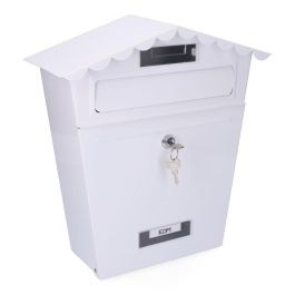 Edm Buzón de acero modelo Classic blanco 295 x 105 x 355 mm