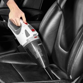 Severin HV 7173 Aspirador Escoba 2 en 1 Sin Cable Seco 120W, con Batería de Litio y Autonomía de 35 minutos, Colores Blanco y Negro