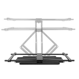 Vivolink Soporte de Pared con Brazo para Monitor TV 43"-90", Máx. 70kg, VESA, Inclinable, Giratorio, Negro