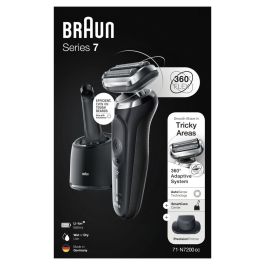 Braun N7200CC Afeitadora Eléctrica de Precisión Mower Series 7 71 con Smartcare Center, Negro