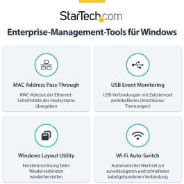 Hub USB Startech 116E-USBC-DOCK