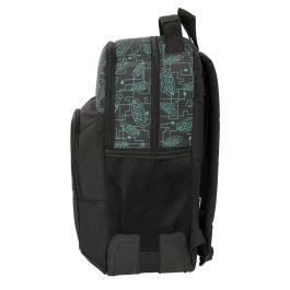 Mochila Escolar Nerf Game Negro 32 x 42 x 15 cm