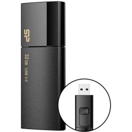 Silicon Power Blaze B05 32GB USB 3.2 Gen 1 Deslizar Negro