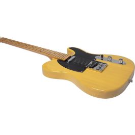 Eko Guitarra Eléctrica TL401 Tipo Tele (Diapasón De Arce) - Butterscotch