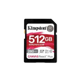 Kingston Technology Canvas React Plus 512 GB SDXC UHS-II Clase 10