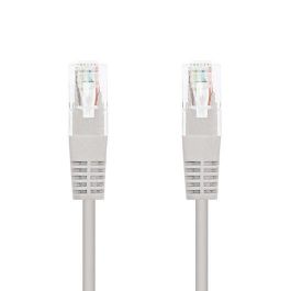 Nanocable 10.20.0402 Cable de Red Latiguillo Ethernet RJ45 UTP Cat.6 AWG24 de 2 metros Gris