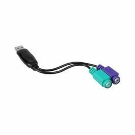 Adaptador PS/2 a USB NANOCABLE 10.03.0101 Negro 0,15 m Precio: 4.49999968. SKU: S0224333