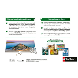 Nathan Rompecabezas Colección Nostalgia 3000 Piezas - En las calles de París, Puzzle para Adultos A partir de 14 años (12001870)