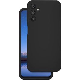 4smarts Funda de Silicona Cupertino para Samsung Galaxy A14 Negra