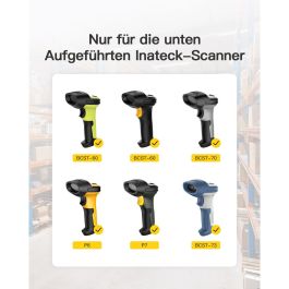 Inateck Escáner de Códigos de Barras BS04001 Negro