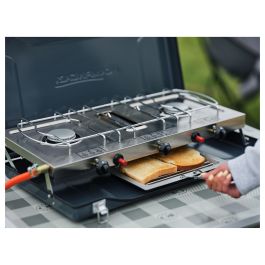 CAMPINGAZ Camping Kitchen 2 Grill & Go CV - Parrilla y cocina de camping rectangular de metal, 490x350x100 mm, 5.5 kg