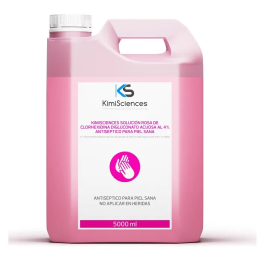 Kimisciences Clorhexidina Digluconato 4% - 5000 mL, Desinfectante para higiene humana Precio: 66.50000038. SKU: B18HWGTVCN
