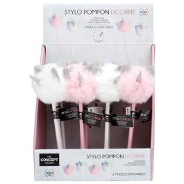 The Concept Factory Bolígrafo Pompón Unicornio My Funny Papet