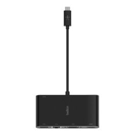 Hub USB Belkin AVC004BTBK Negro
