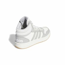 Zapatillas Casual de Mujer Adidas Hoops 3.0 Mid Blanco