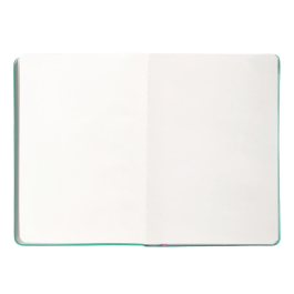 Antartik Cuaderno A5 Tapa Dura Hojas Lisas Rosa y Turquesa, 100 Hojas 80 gr FSC Colección Antartik Notes