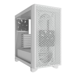 Corsair 3000D Airflow Caja PC Semitorre ATX Blanca Panel Cristal Templado, Flujo de Aire Óptimo, 2 Ventiladores, GPU 360mm