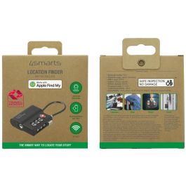 4smarts Standort-Finder SkyTag TSA Lock negro