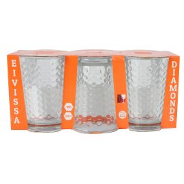 Set 6 Vasos Eivissa Diamonds 200 cc - La Mediterranea (8 Cajas) Set 6 Vasos Eivissa Diamonds 200 cc - La Mediterranea (8 Cajas)