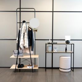 Vinthera Moa Consola Multifuncional Madera y Metal 78x27x77 cm