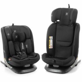 BABYAUTO BAB8435593704172 Silla de coche Across I-Size Isofix Giratoria Reclinable Grupo 0/1/2/3 (40-150 cm) con Reductor Negro