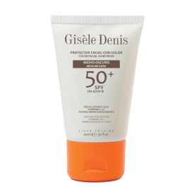 Gisele Denis Protector Facial con Color SPF 50+ Tono Medio-Oscuro Unifica Tono y Protege Piel Fototipos II y III Precio: 12.68999963. SKU: S4510154
