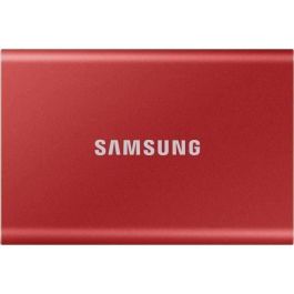 SAMSUNG SSD externo T7 USB tipo C color rojo 2 TB Precio: 280.89000016. SKU: B1CSXX7ST7